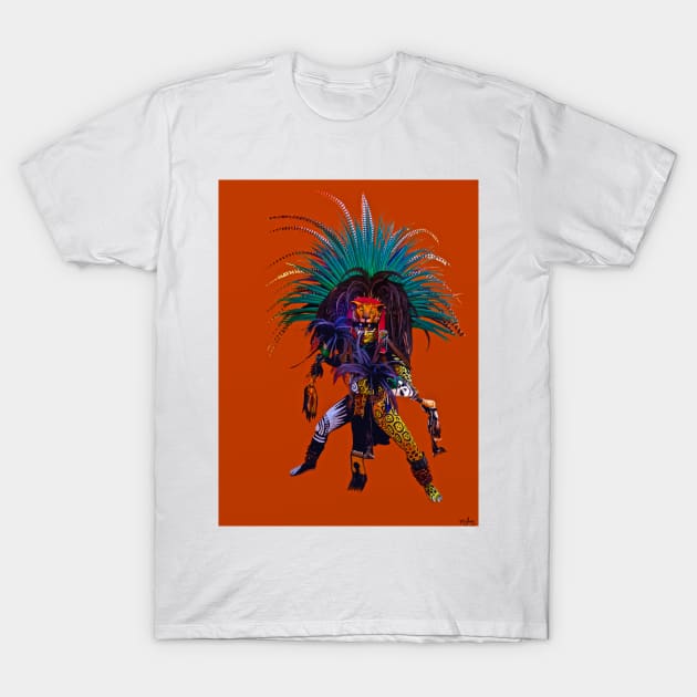 The Mayan Warrior Prince #2 T-Shirt by Overthetopsm